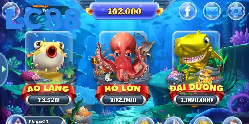 3 phòng chơi săn cá H5 hấp dẫn nhất hiện nay