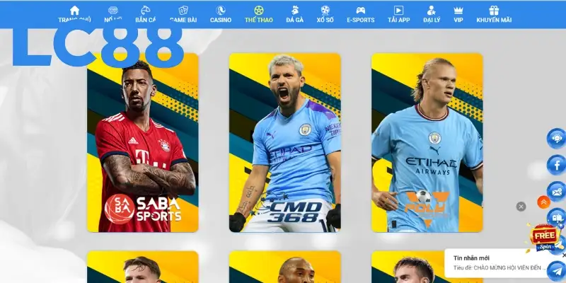 Cổng game thể thao hàng đầu trên thị trường