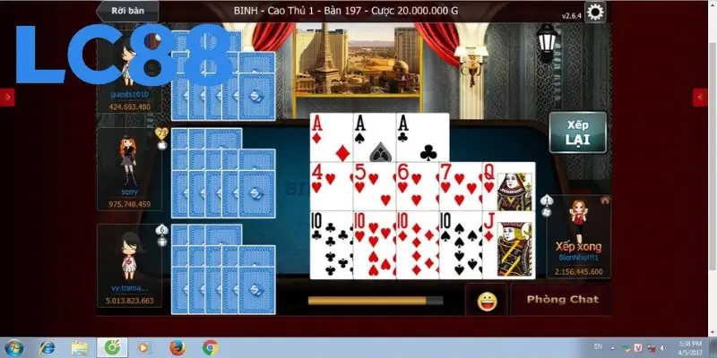 Nắm rõ luật chơi game bài 7 cây hay